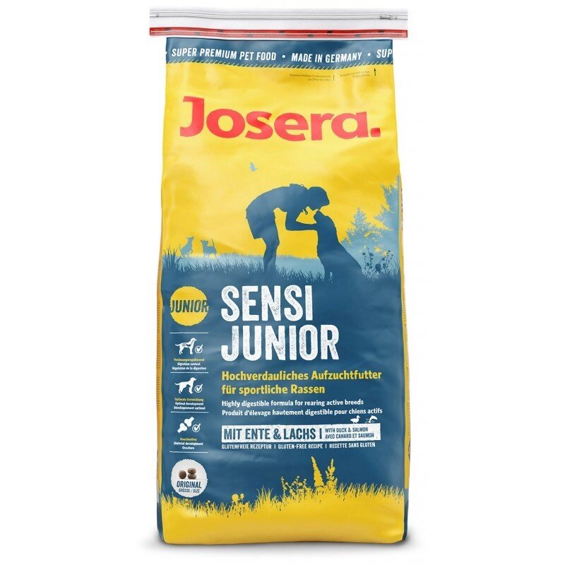 Сухий корм Josera Sensi Junior для цуценят та молодих собак с чутливим  травленням 15кг від компанії MY PET - фото 1