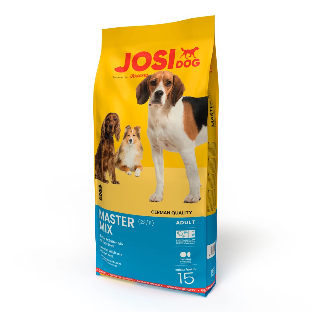 JosiDog Master Mix 22/11 сухий корм для собак з нормальною активністю 18кг від компанії MY PET - фото 1