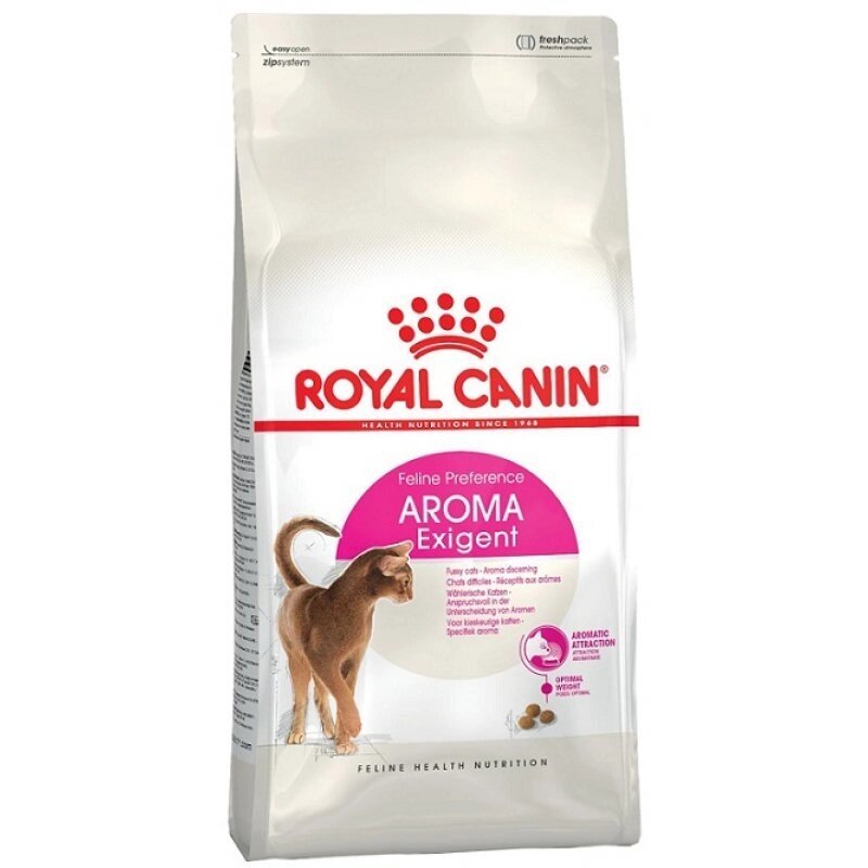 Royal Canin (Роял Канін) EXIGENT 33 AROMATIC ATTRACTION Сухий корм для дорослих кішок, вибагливих до аром. корми 0.4кг від компанії MY PET - фото 1