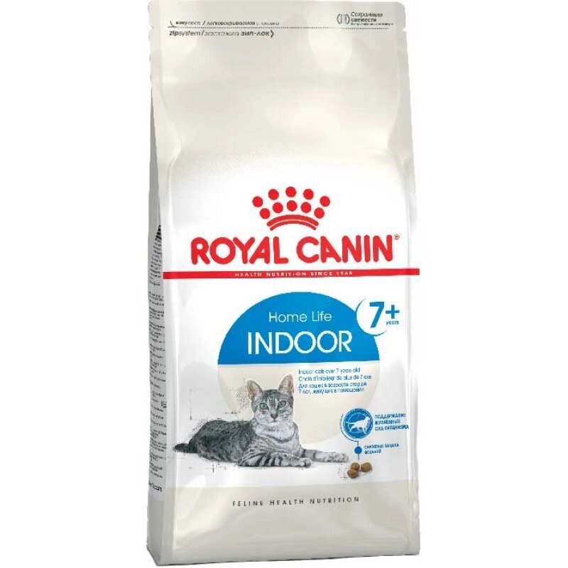 Royal Canin (Роял Канін) INDOOR 7 + Сухий корм для дорослих кішок, що постійно живуть в приміщенні, старше 7 років 0.4кг від компанії MY PET - фото 1