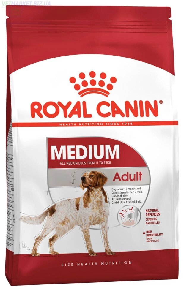Сухий корм Royal Canin Medium Adult для собак середніх порід від компанії MY PET - фото 1