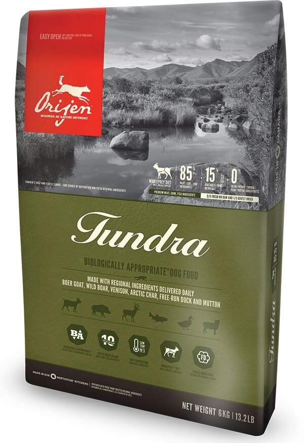 Сухий корм для собак Orijen Tundra 11.4кг від компанії MY PET - фото 1