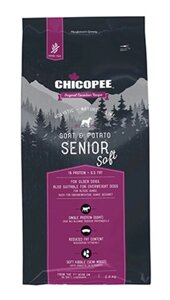 Сухий корм для літніх собак Chicopee HNL SENIOR Soft Goat & Potato коза та картопля 12кг