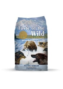 Сухий корм для дорослих собак Taste of the Wild PACIFIC STREAM CANINE FORMULA з копченим лососем 12.2кг