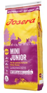 Сухий корм Йозера Josera MiniJunior для цуценят дрібних порід 4,5кг