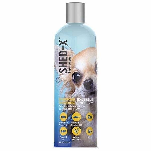 SynergyLabs ШЕД-ІКС ДОГ (Shed-X Dog) добавка для вовни проти линьки для собак 237мл від компанії MY PET - фото 1