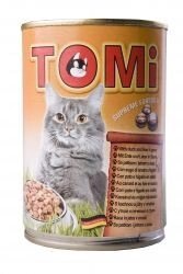 TOMi Duck + liver консерви для кішок - шматочки в соусі, качка і печінку 400g від компанії MY PET - фото 1
