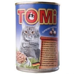 TOMi Salmon + Trout консерви для кішок з лососем і фореллю 400g