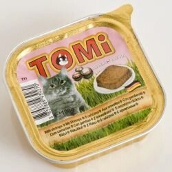 TOMi Shrimps консерви для кішок - паштет, креветки