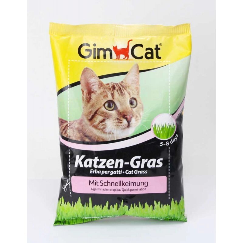 Трава для котів GimPet Katzen-Gras Джімпет від компанії MY PET - фото 1