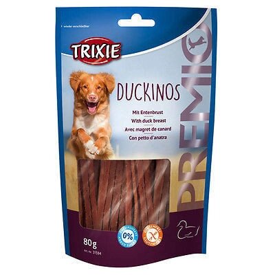 Trixie PREMIO Duckinos 80 гр - ласощі з качиної грудкою для собак від компанії MY PET - фото 1
