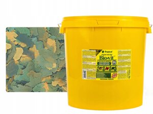 Tropical Bio-vit 21L / 4kg рослинний корм для всіх видів риб