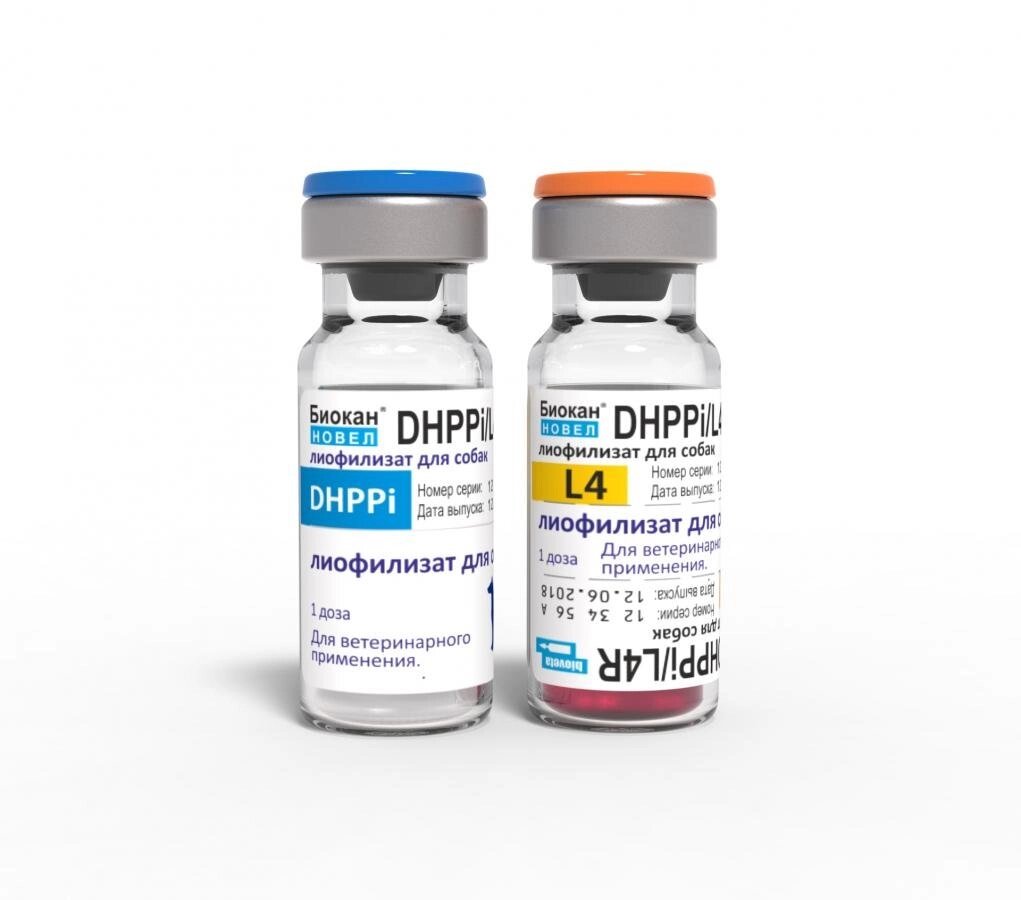 Вакцина Біокан Новел DHPPi + L4R від компанії MY PET - фото 1