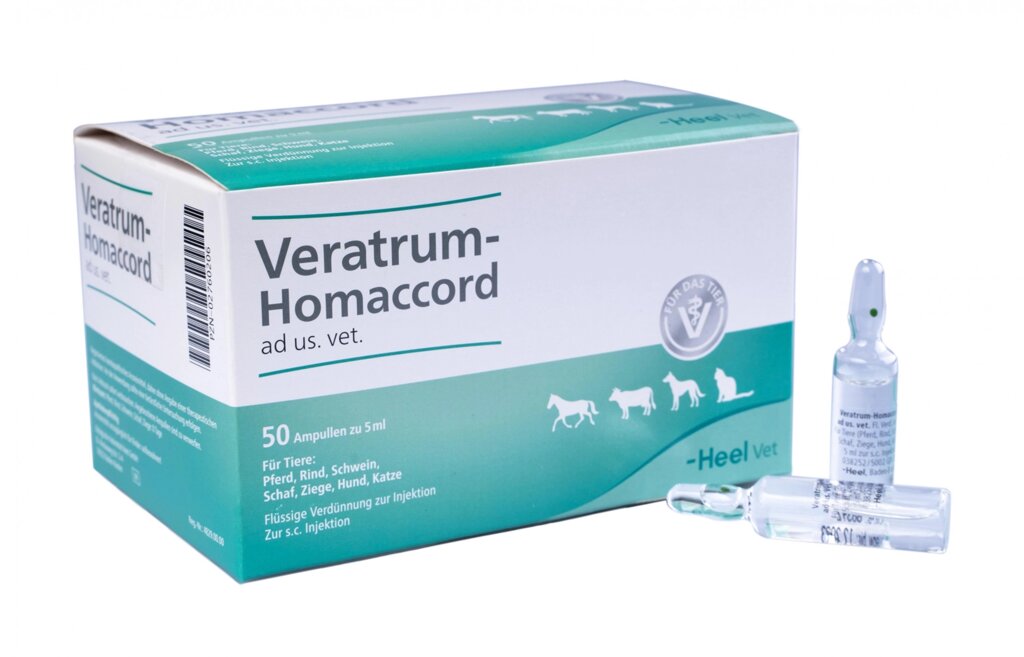 Вератрум Гомакорд 5мл Veratrum-Homaccord Heel від компанії MY PET - фото 1