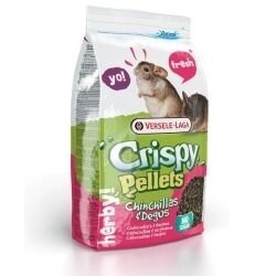 Versele-Laga Crispy Pellets Chinchillas & Degus Верселя лага кріспі ШИНШИЛЛА гранулювання суміш корм для шиншил 25кг від компанії MY PET - фото 1