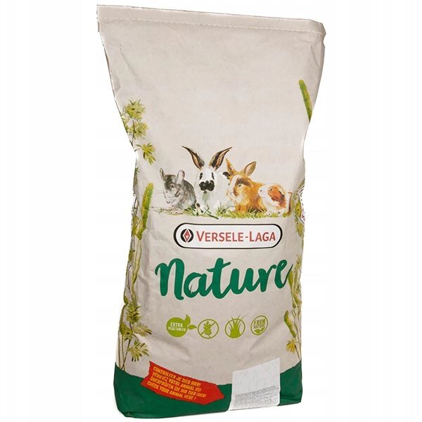 Versele-Laga Nature Cuni Nature Куні Натюр зернова суміш супер преміум корм для кроликів від компанії MY PET - фото 1