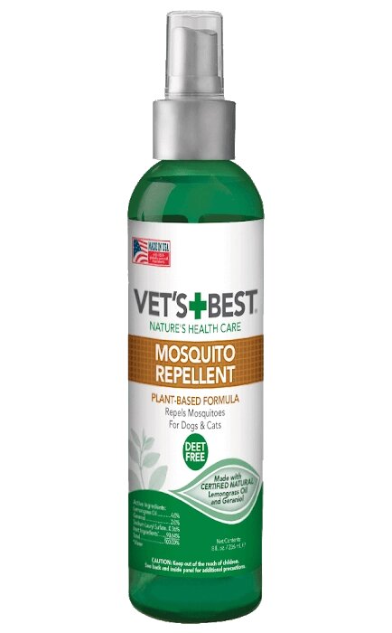 VET`S BEST Mosquito Repellent спрей від комарів і мошок для тварин 235 мл від компанії MY PET - фото 1