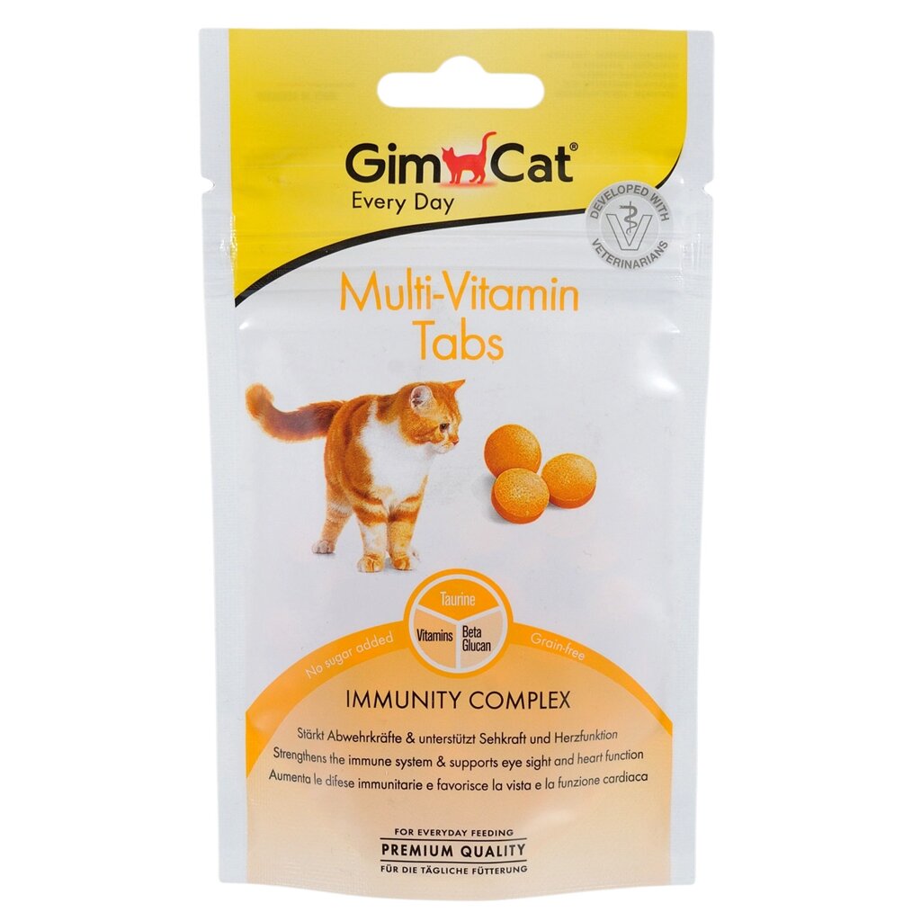 Вітаміни GimCat для котів, Every Day Multivitamin комплекс вітамінів, 40 г від компанії MY PET - фото 1