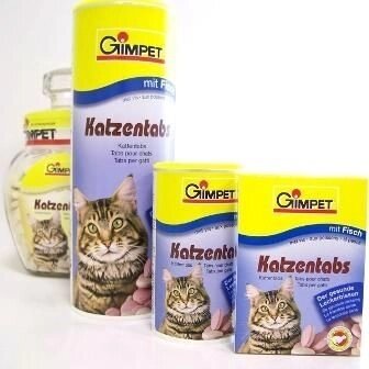 Вітамінізоване ласощі Джімпет (Gimpet) для кішок з рибою 710 таб від компанії MY PET - фото 1