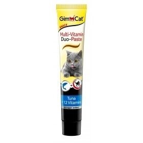 Вітамінна паста для кішок Gimpet Multi-Vitamin Duo Paste мультивітамін + тунець, 200г від компанії MY PET - фото 1