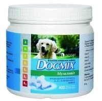 Вітаміни Dogmix "Мультивіт 400таб. від компанії MY PET - фото 1