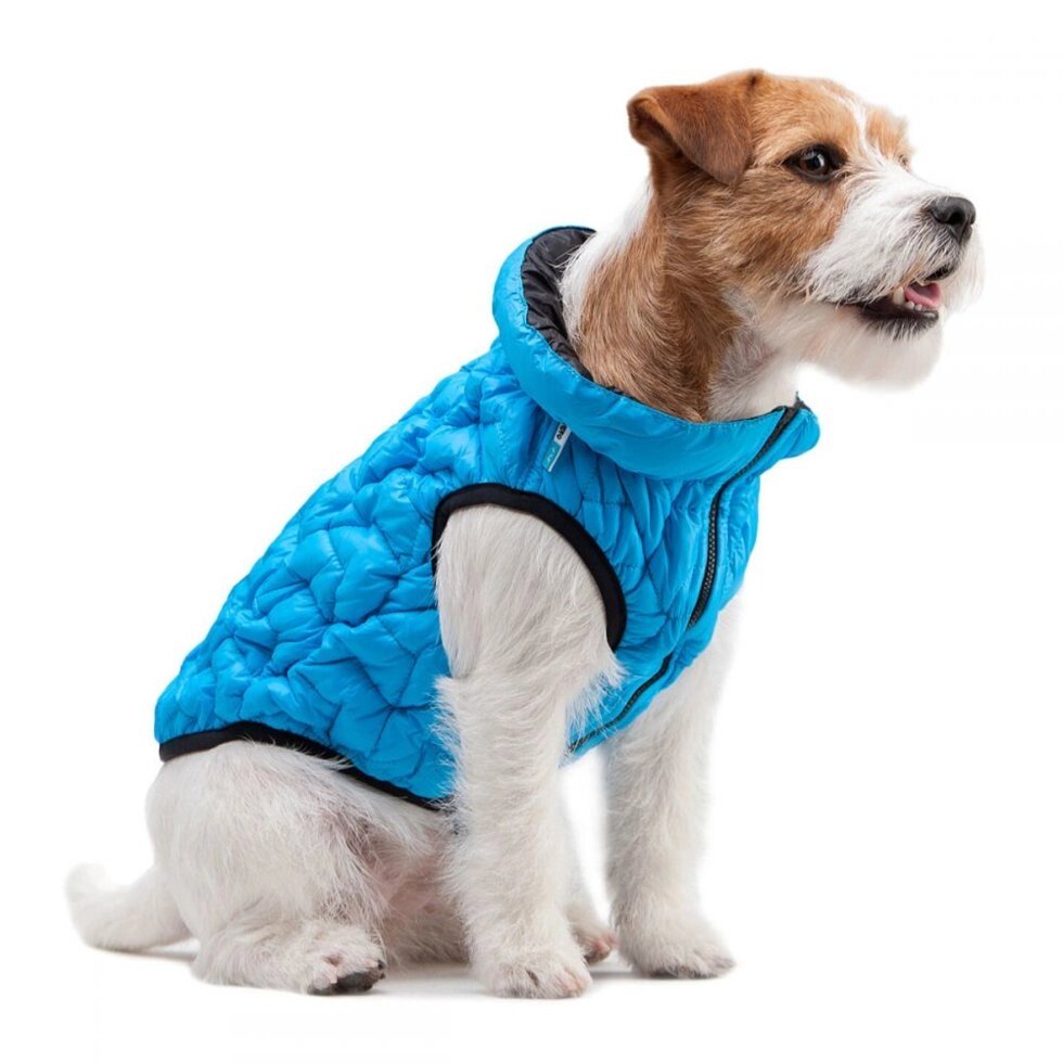 Двостороння курточка-жилет для собак AiryVest UNI еластична Collar S33 від компанії MY PET - фото 1