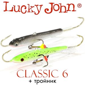 Балансир Lucky John CLASSIC 6 60мм 17.0гр (з трійником)