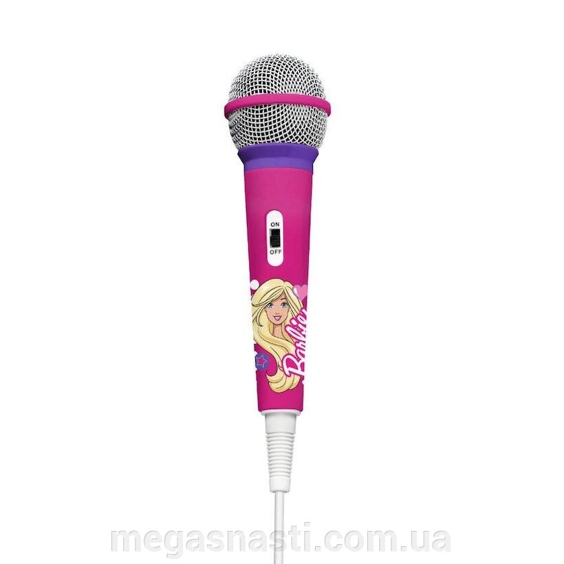 Барбі мікрофон (First Act Barbie Karaoke Microphone), Mattel від компанії MEGASNASTI - фото 1