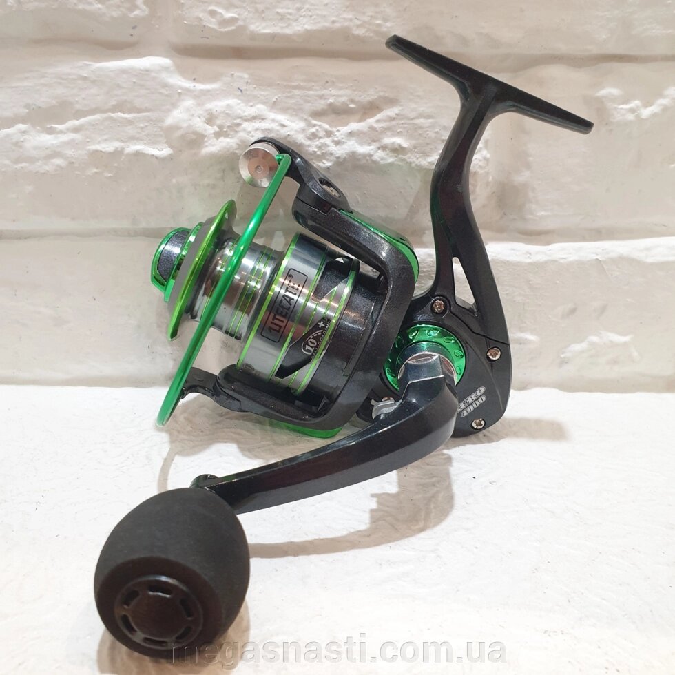 Безінерційна котушка BratFishing UTECATE KURO Green 4000 FD (10+1) від компанії MEGASNASTI - фото 1