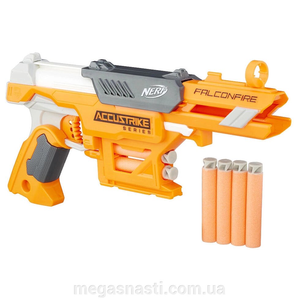 Бластер Nerf N-Strike Elite AccuStrike Series FalconFire Blaster, Hasbro від компанії MEGASNASTI - фото 1