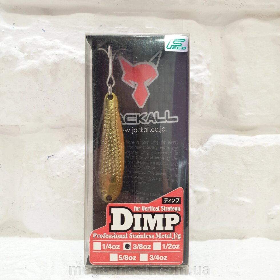Блешня Jackall Dimp 10.5гр (Gold & Black) від компанії MEGASNASTI - фото 1