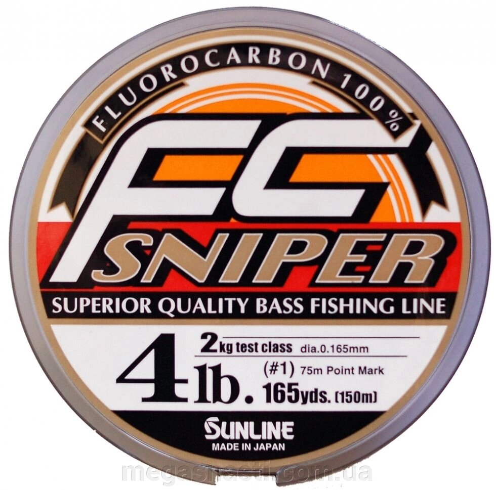 Флюорокарбон Sunline New Super FC Sniper 150м 0.33мм 16LB від компанії MEGASNASTI - фото 1