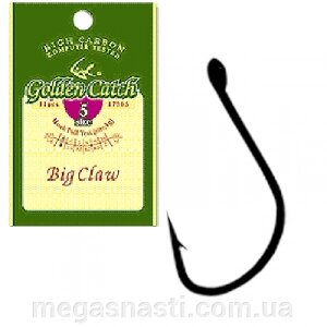 Гачок одинарний Golden Catch Big Claw №11 (14шт) від компанії MEGASNASTI - фото 1