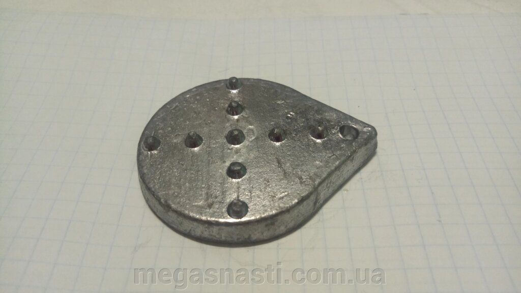 Грузило МегаСнасть для Донки (Закидушки-Резинки) 185гр від компанії MEGASNASTI - фото 1