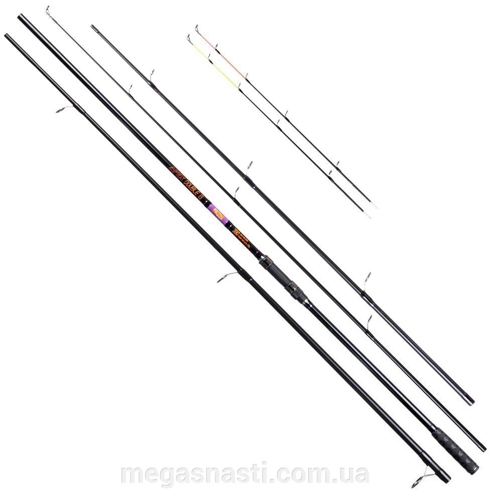 Карпове вудлище Brain Apex Double 4,2м (до 180гр/4lbs) від компанії MEGASNASTI - фото 1