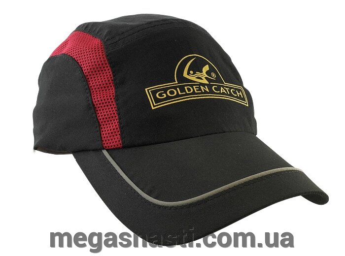 Кепка Golden Catch чорна (з сіткою) від компанії MEGASNASTI - фото 1