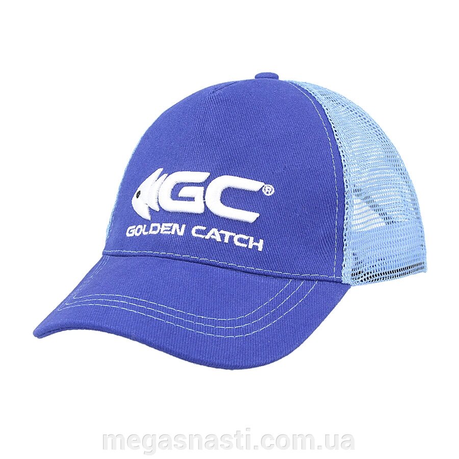 Кепка Golden Catch синя (з сіткою) від компанії MEGASNASTI - фото 1