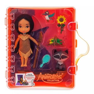 Кукла Disney Покахонтас мини аниматор новинка 2019 (Disney Animators" Collection Pocahontas Mini Doll Playset), Disney