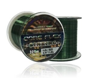 Волосінь Bratfishing Core Flex Sinking 300м 0,40 мм