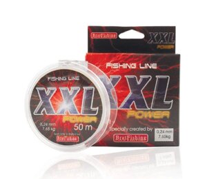 Волосінь BratFishing Power XXL 50м 0,12 мм