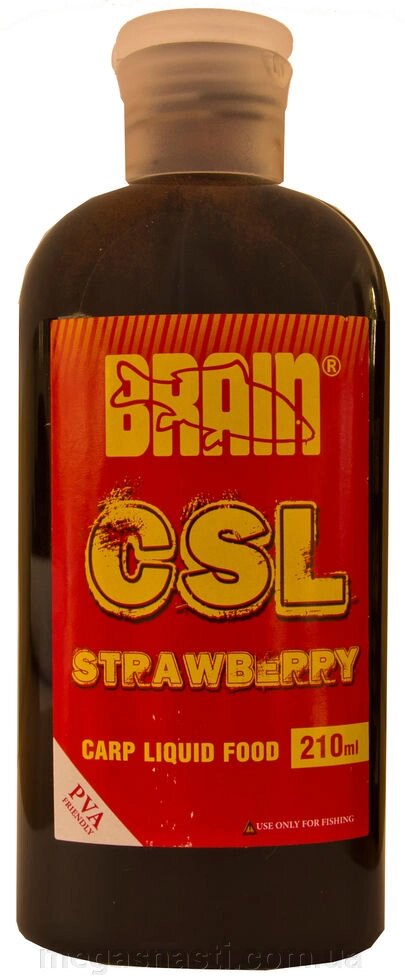 Ліквід Brain C. S. L. Strawberry (Полуниця) 210мл від компанії MEGASNASTI - фото 1