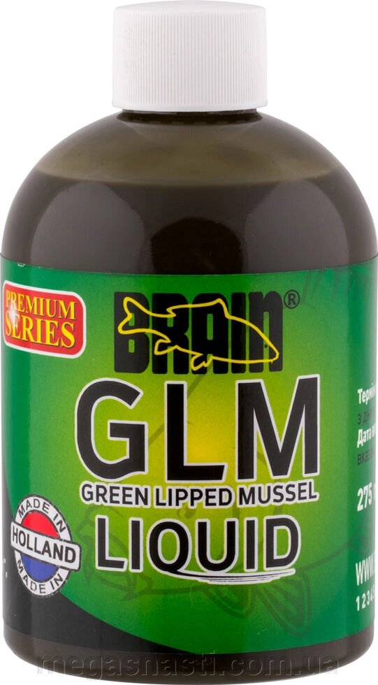 Ліквід Brain Green Lipped Mussel Liquid (Ракушка) 275мл від компанії MEGASNASTI - фото 1
