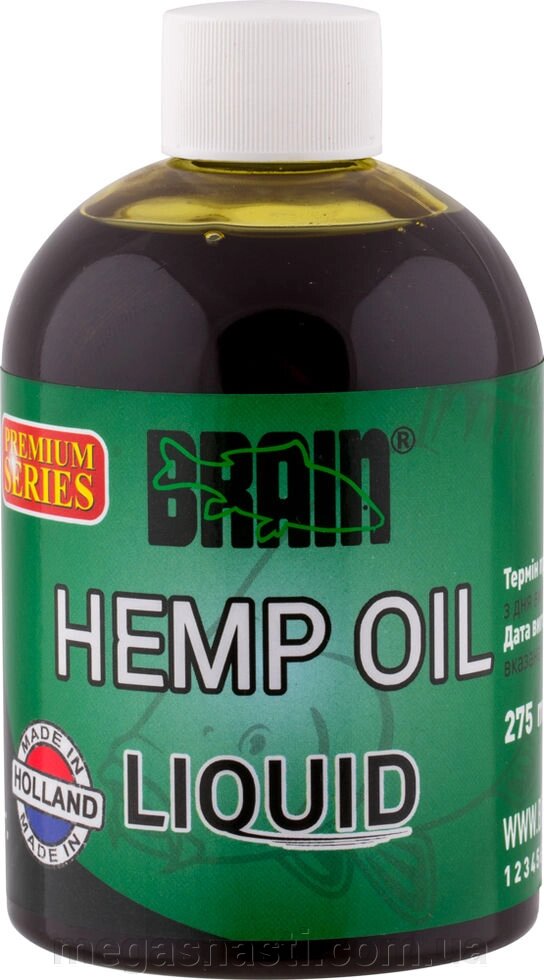 Ліквід Brain Hemp Oil Liquid (Конопляна олія) 275мл від компанії MEGASNASTI - фото 1