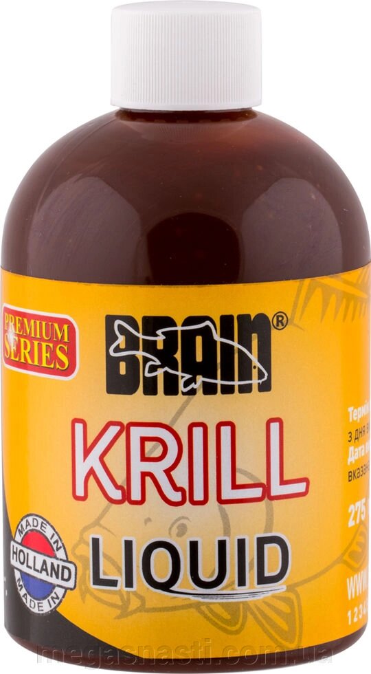 Ліквід Brain Krill Liquid (Креветка) 275мл від компанії MEGASNASTI - фото 1