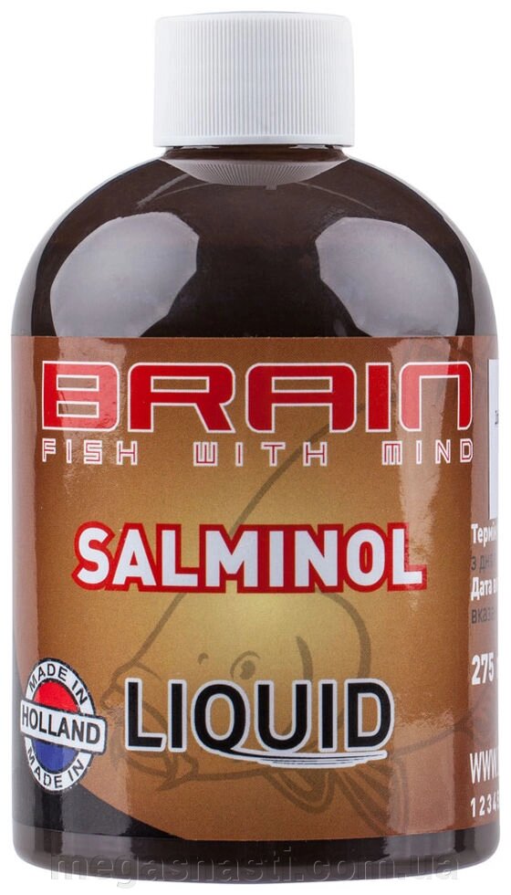 Ліквід Brain Salminol Liquid (Лосось) 275мл від компанії MEGASNASTI - фото 1