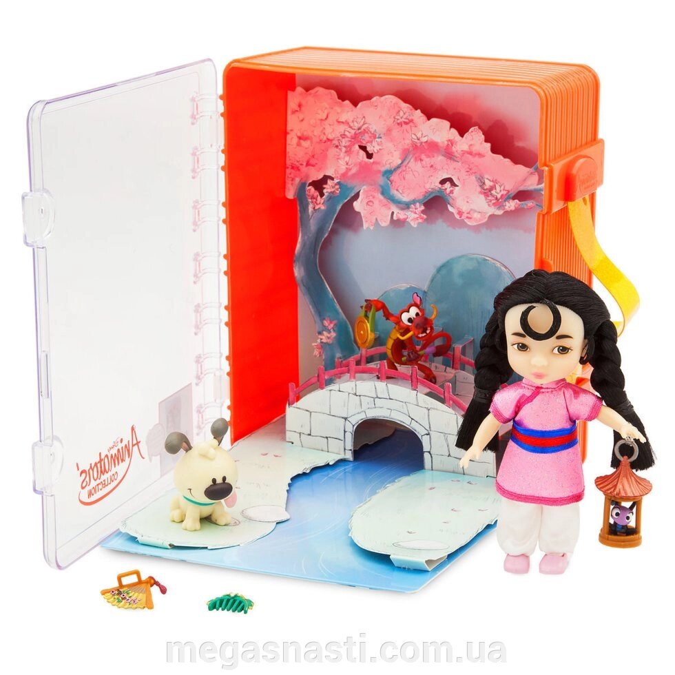 Лялька Disney Мулан міні аніматор новинка 2019 (Disney Animators "Collection Mulan Mini Doll Playset), Disney від компанії MEGASNASTI - фото 1