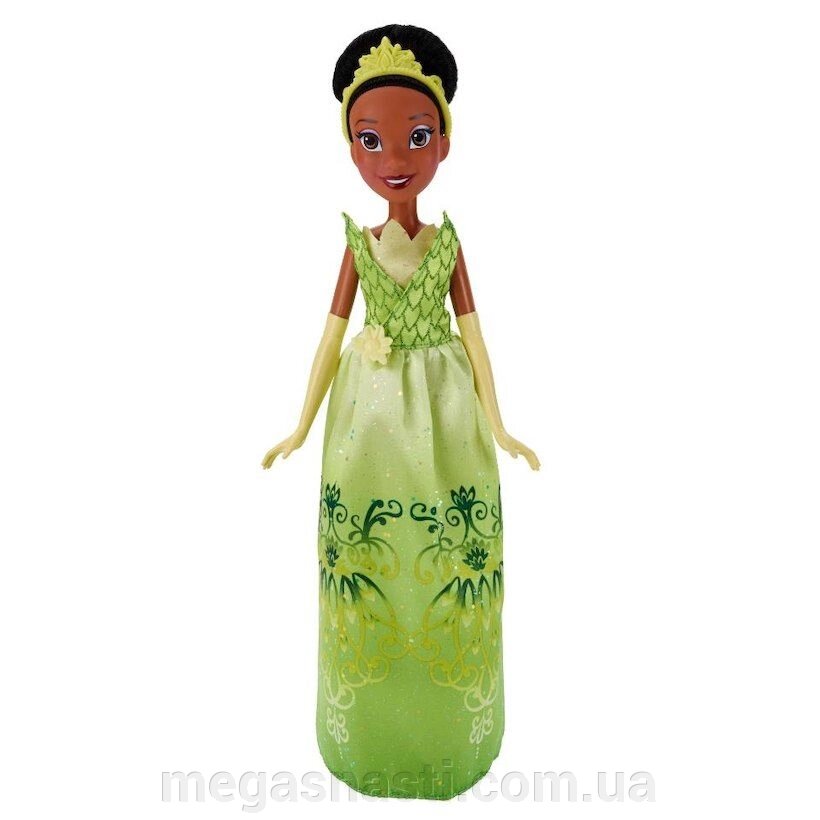 Лялька принцеса Тіана (Disney Princess Royal Shimmer Tiana Doll) hasbro від компанії MEGASNASTI - фото 1