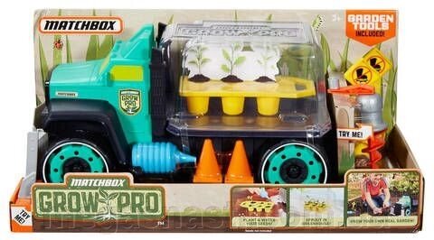 Машина вантажівка теплиця Matchbox Grow Pro Playset, mattel від компанії MEGASNASTI - фото 1