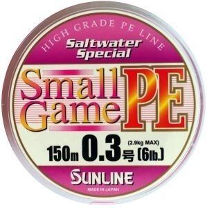 Шнур Sunline SWS Small Game PE 150м # 0.3 / 0.098мм 5lb / 2.1кг