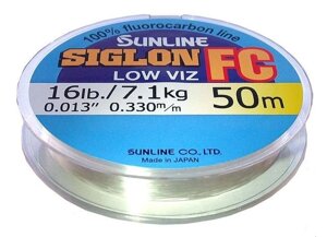 Флюорокарбон Sunline SIG-FC 50м 0.55мм 17кг (повідковий)